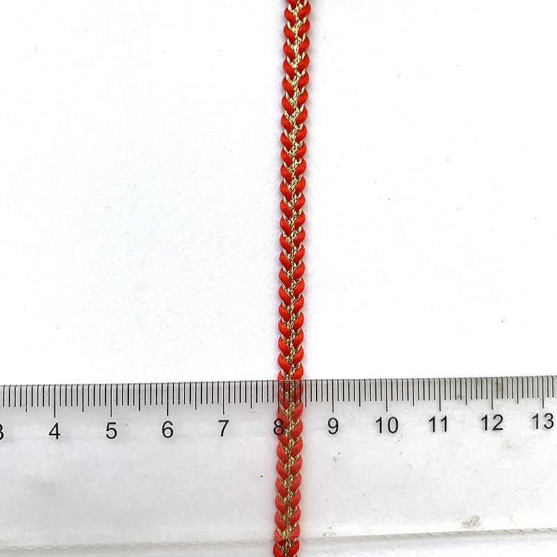 5m/16.4ft Each Pack Lace Ribbons Trims Homemake Thin DIY Craft Curve String Sewing Ribbon Dance Dress Costumes Neckwear Accesssory Decoration