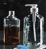 1600ml Transparent Coffee Syrup Bee Drip Double Scale Storage Dispenser Pump Bottle Squeeze Milk Bottle Honey Jar Container