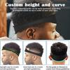 DIY Home Haircuts Curved Headband Silicone Neckline Shaving Template and Hair Cutting Guide Hair Styling Tool