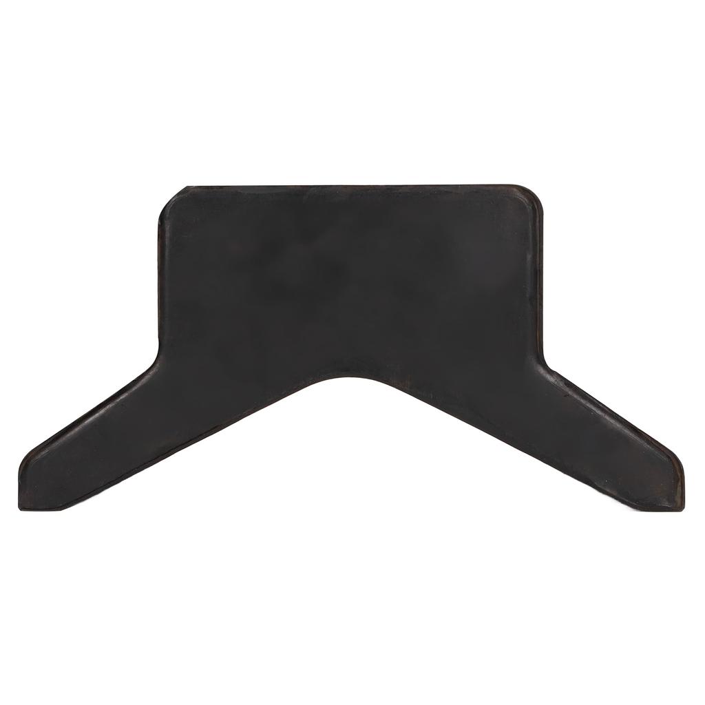 4in Universal Black Rubber Bow Stop Professional Boat V Block for Yachts Trailers Caravans