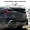 For Tesla Model Y Juniper 2025 Rear Bumper Side Corner Diffuser Lip Splitters Lower Corner Spoiler Aprons Wrap Angle Accessories