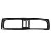 Car Middle Air Outlet Vent Cover Trim Sticker Fit For Lexus IS 250 2006-2011 Carbon Fiber Texture ABS