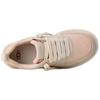 UGG Chaussures décontractées basses polyvalentes confortables en cuir fendu Vache des Highlands Baskets pour femme Jasmine-Blanc 1178872-JNP