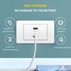 118 Type Brazil Korea Universal Usb Wall socket,White PC Panel Charging port,US Italy Chile Double USB 2.1A 5V Power Plug Outlet