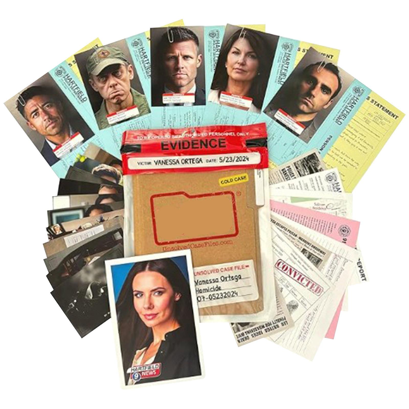 

Файлы нераскрытых дел - Игра-загадка нераскрытого убийства - Сможете ли вы раскрыть дело One Size