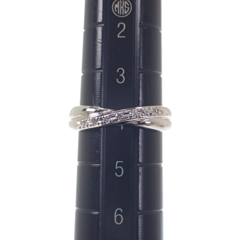 no brand  #4(JP Size) ring Pt900Platinum Women