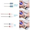 30pcs Nail Drill Bits Set for Gel Polish Removal Cuticle Care Pedicure Manicure with Different Shapes Sizes for Home Salon Nail Art Nail Design Nail D