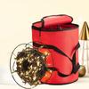 Round Christmas Storage Bag Red Christmas Light Bag Christmas String Lights Storage Bag  Tree Light