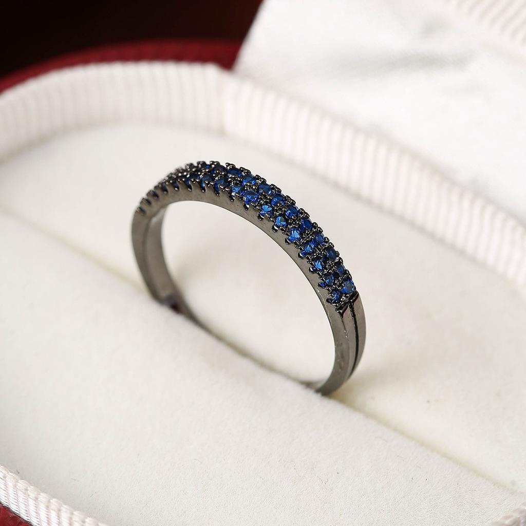 Luxury Palace Minimalist Ring With Colorful Zircon Inlay Elegant And Atmospheric Fashion Band For Women