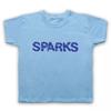 SPARKS UNOFFICIAL RETRO ROCK NEW WAVE LOGO BAND LOGO KIDS CHILDS T-shirt