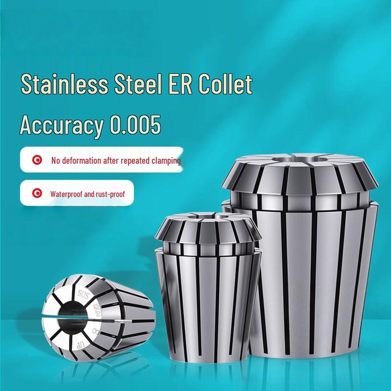 Aozuo High-Precision Stainless Steel CNC Collet Chuck