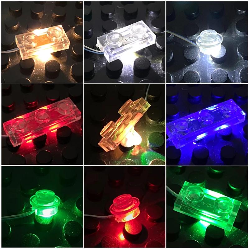 Conecting Cable 1.35pin Light Battery Case LED Lights Compatible with moc City Street Single lamp Pin port Light Accessories