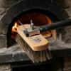 Copper Wire Pizza Oven Cleaning Brush Aluminum Alloy Handle Grill Cleaning Tool  Household