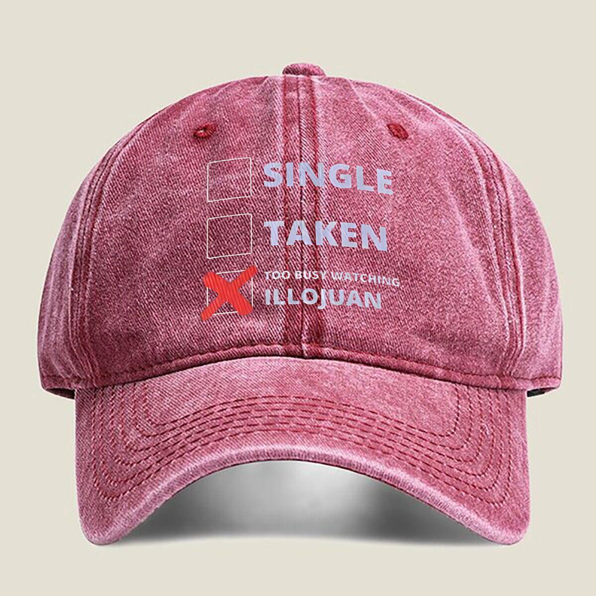 Illojuan Funny Single take Cowboy Hat summer hat Washed Baseball Cap Outdoor For Womens Unisex FeUnisex Fashion Dad Hat Hip Hop One Size