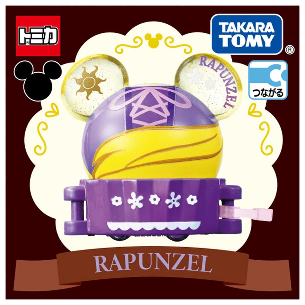 Takara Tomy Dream Tomica SP Disney Tomica Parade Sweets Float Rapunzel Miniature Car Toy for Ages 3 and Up