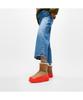 Fitflop [Gen-Ff] Women'S Mini Double-Faced Shearling Boots - Desert Tan/Zesty Orange (Ft59K2B28C)