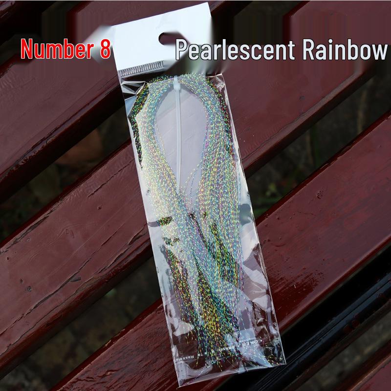 Colorful Spiral Silk Bait & Hook Tying Material