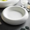 Ceramic Dinner Plate Restaurant Creative Insulation Plate Thick Soup Plate Dessert Dish Sushi Plates Round Solid Color Tableware
