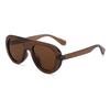 Y2K Retro Luxury Round Leopard Print Big Women Sunglasses Trendy Glasses Multicolor Lenses Unisex Outdoor Eyewear Fashion UV400