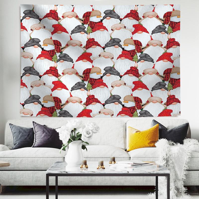 Christmas Balls And Snow Wall Hanging Tapestry Christmas Wall Hanging Tree Wall Hanging Gorgeous Christmas Tree Fireplace Gifts