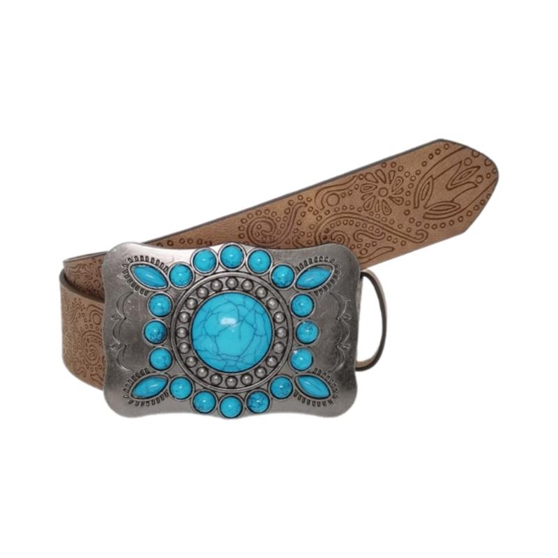 

Привлекательный пояс с металлической пряжкой, рельефным узором, из ПУ кожи, женский пояс для талии, для пальто, платья, регулируемой длины