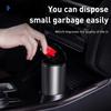 2026 NEW Car Trash Bin Alloy Garbage Can For Car Dustbin Waste Rubbish Basket Bin Organizer Storage Holder Bag Auto Accessories