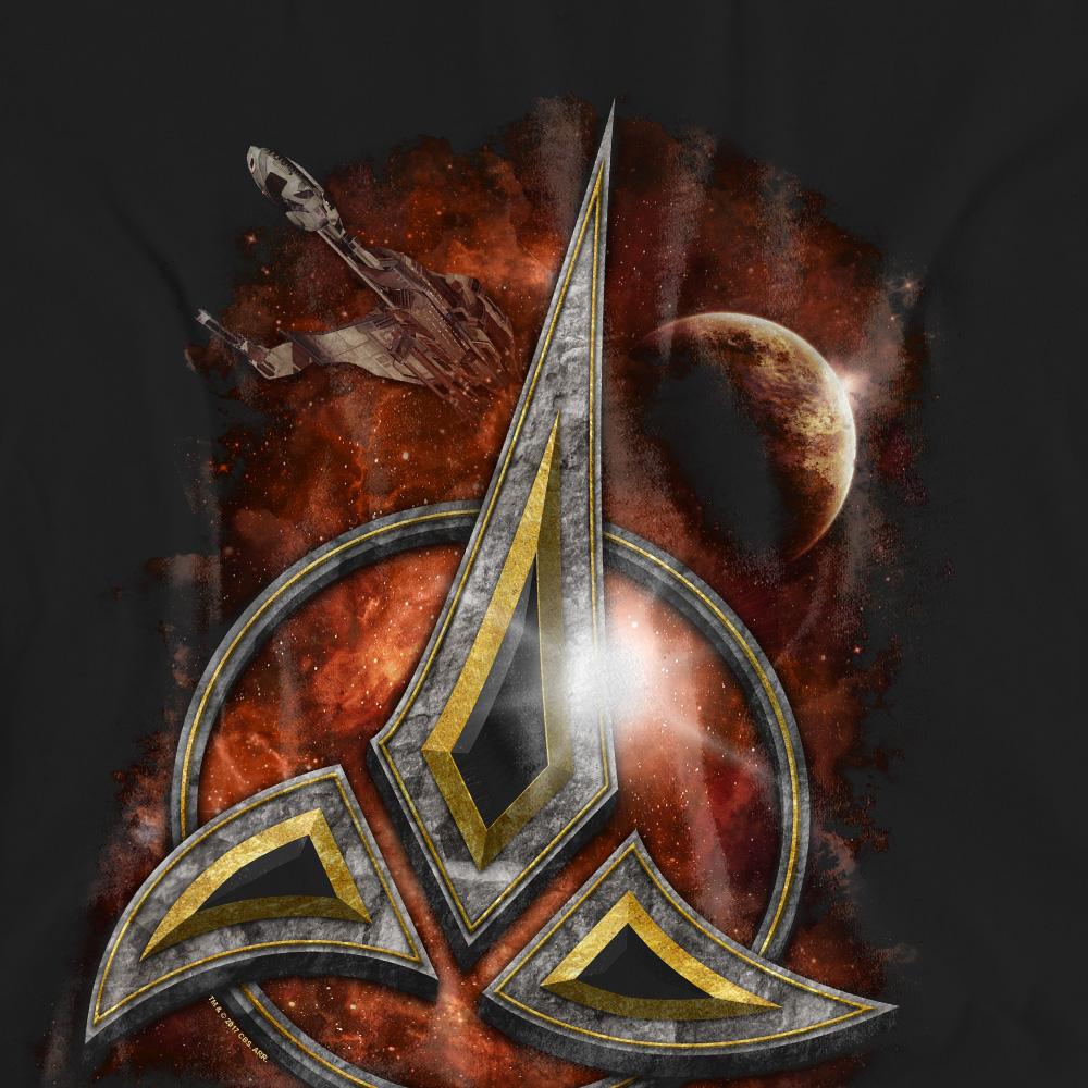 Star Trek Unisex Adult Klingon Crest T-Shirt
