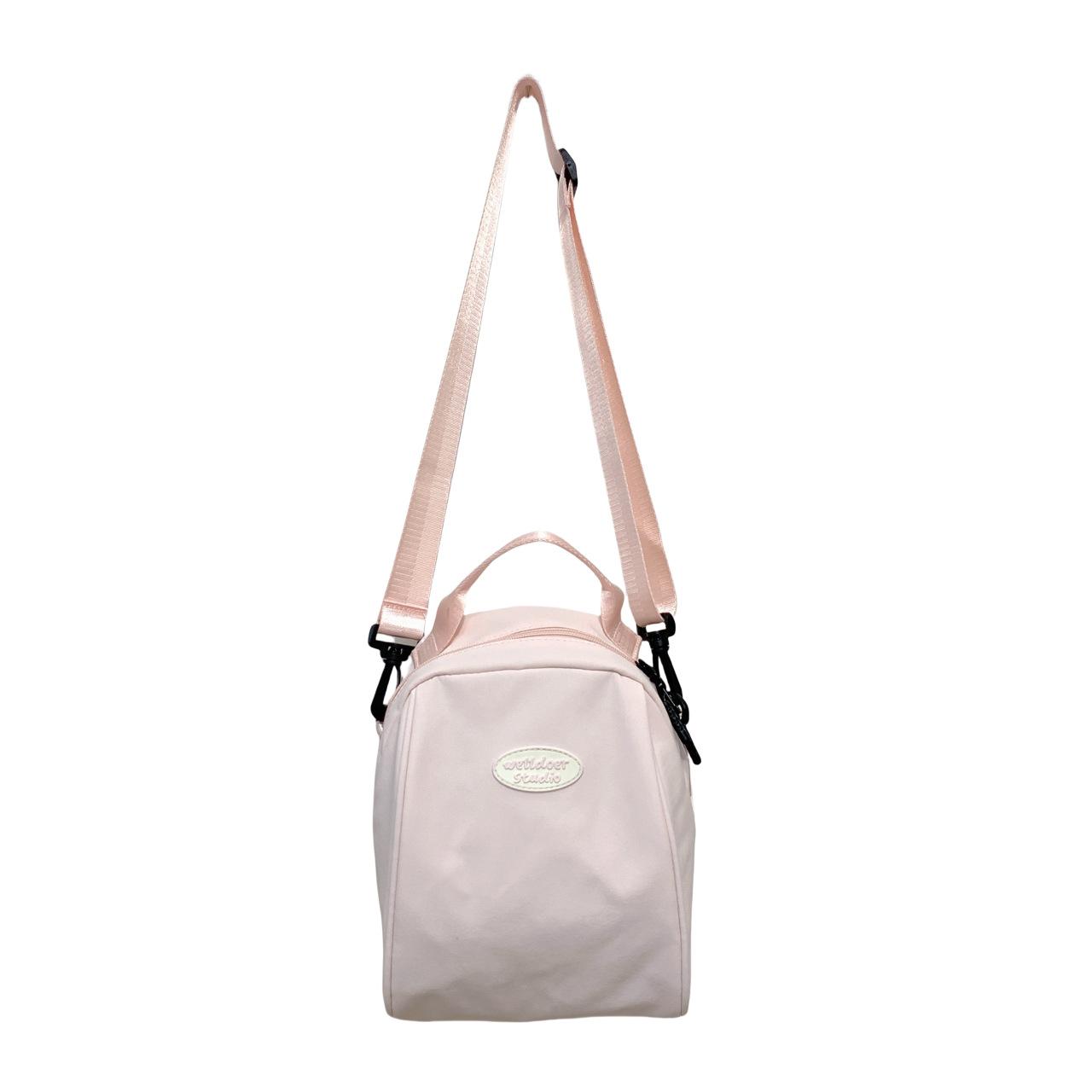 Simple commuter women s shoulder bag versatile niche design hand-to-hand crossbody bag large capacity backpack single package розовый 2340₽