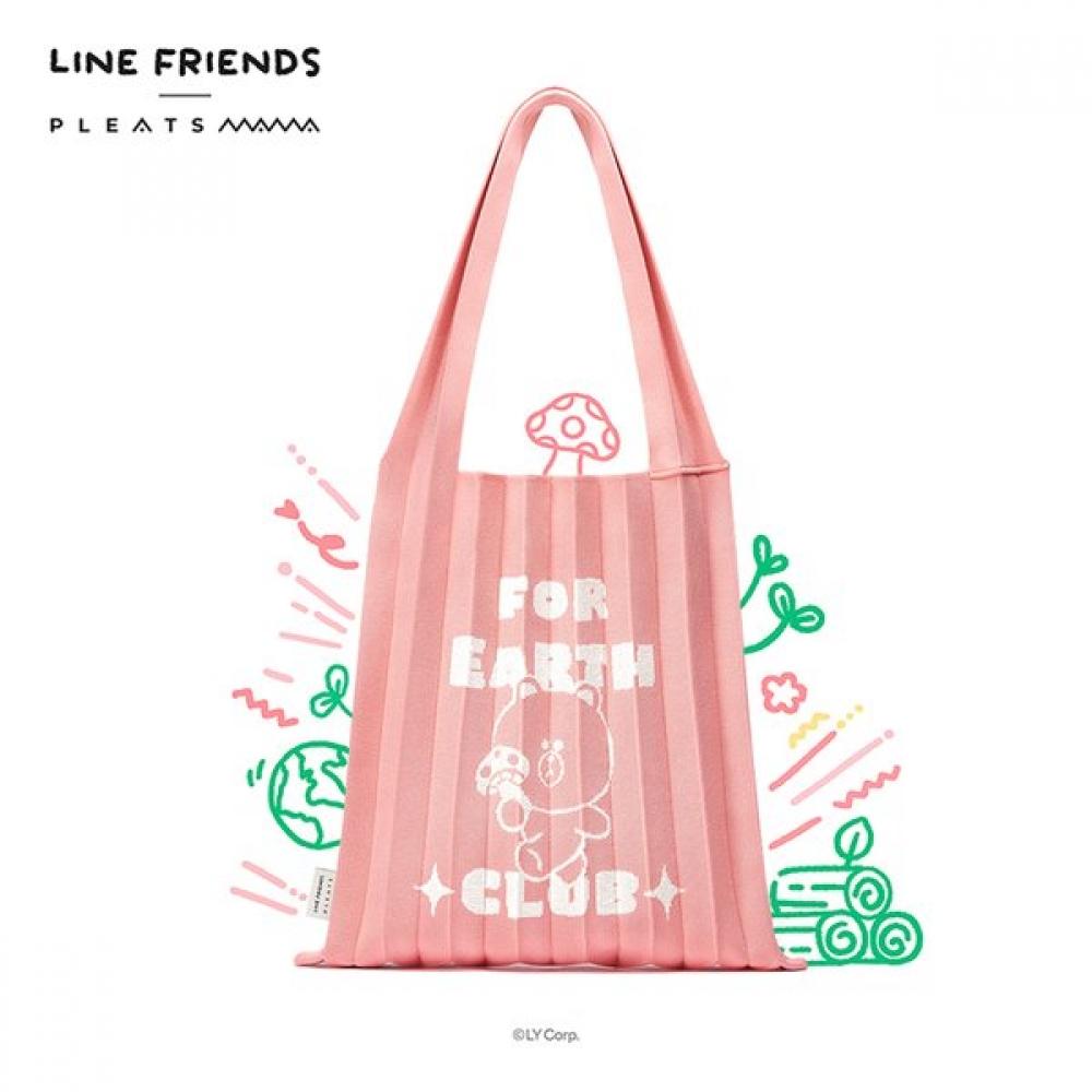 

Pleatsmama Shoulder Bag Peach Pouch Single option