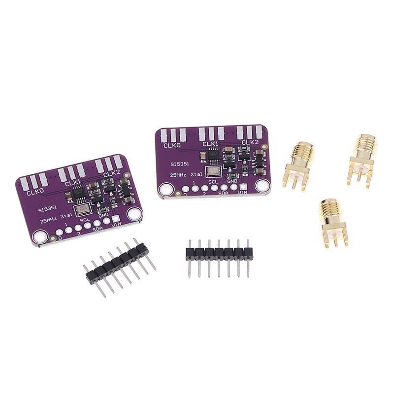 Si5351 Clock Generator Breakout Board Module Dc 3V-5V Si5351A Signal Generator Clock 8Khz-160Mhz I2C