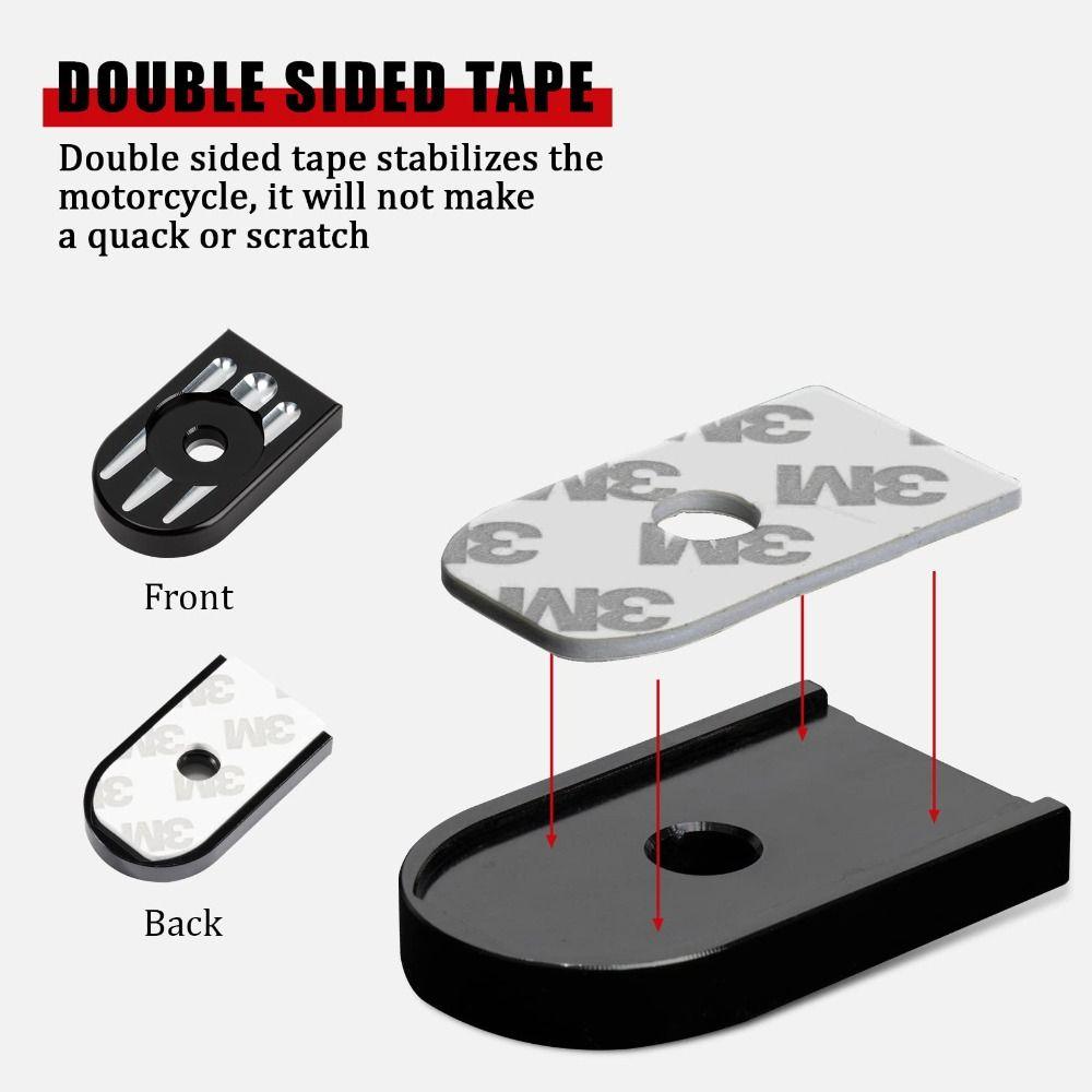 1 Set Black Motorcycle Seat Bolt Rear Side Tab Screw Kit Tab Mount Kit Fit for Harley