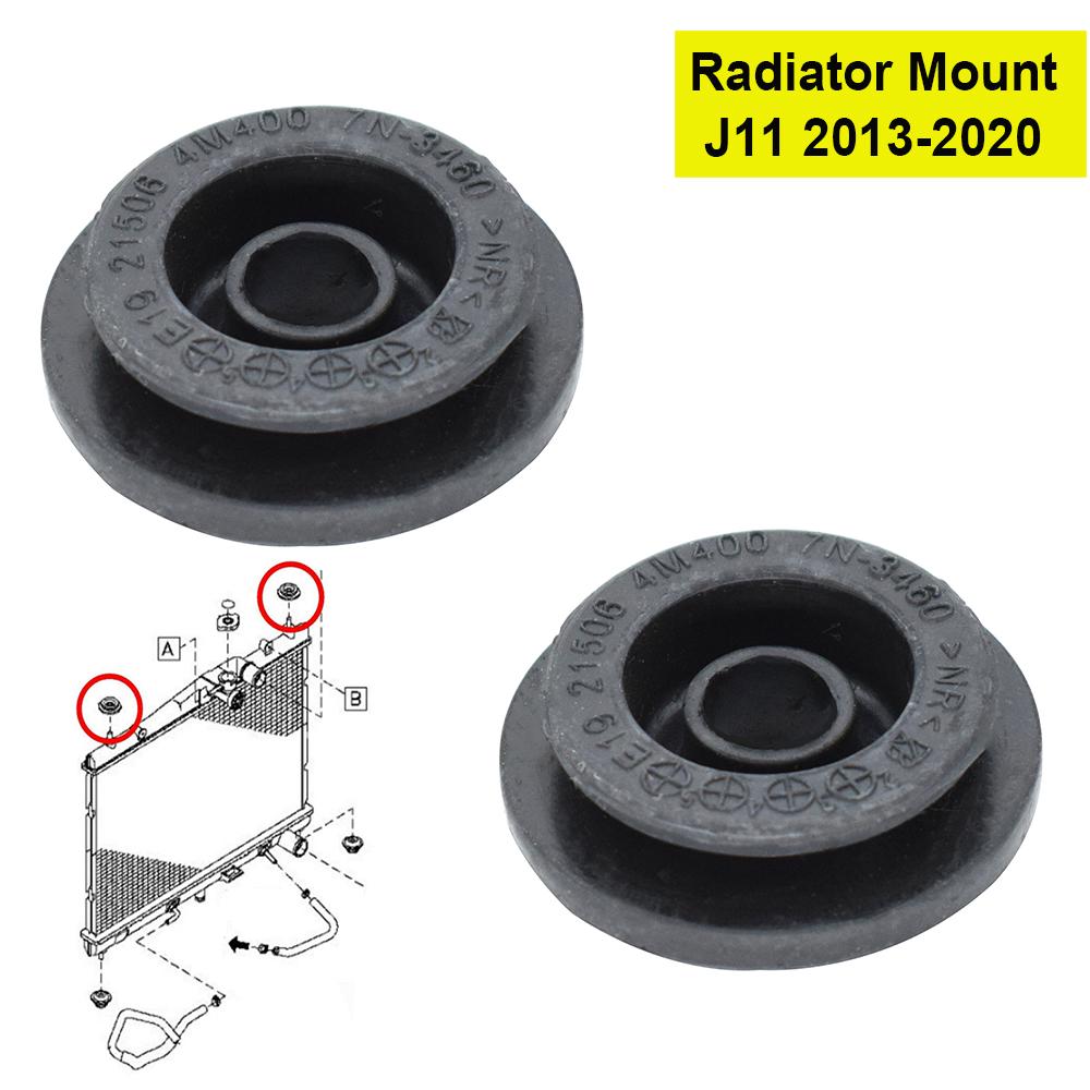 XtremeAmazing Upper Radiator Mount Bracket and Bushing for Nissan