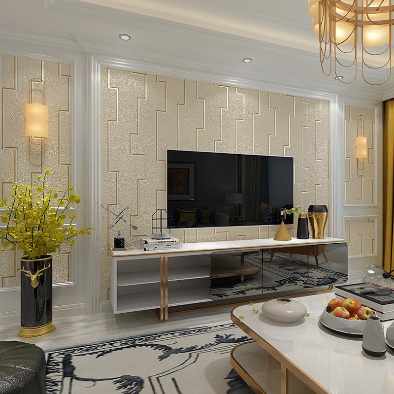 Темно-бархатные обои Кофейный цвет 3D Утолщенные Настенное покрытие для ТВ Гостиная Нетканые Несамоклеящиеся Простые Настенные наклейки 0.53mx2m