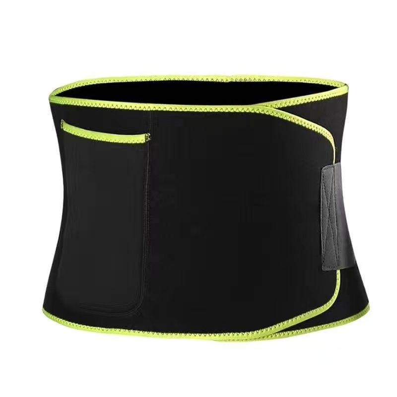 Yoga Waist Support Belt Sports Breathable Sweat Waist Support Shaping Running Fat Burning Sweat Fitness Waist Belt