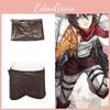 Attack On Titan Cosplay Skirt With Faux Leather Material