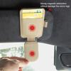 Multifunction Car Sunglasses Holder Sun Visor Glasses Clip Card Ticket Holder Stand Fastener Pen Case Car Accessories