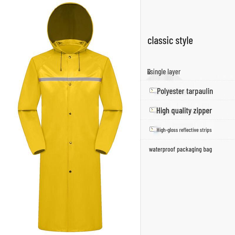Hanyou Kids  Reflective One-piece Raincoat