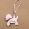 Modern Dog Shaped Key Ring For Everyday Carry Essential Water Resistant Faux Leather Craftsmanship Pendant
