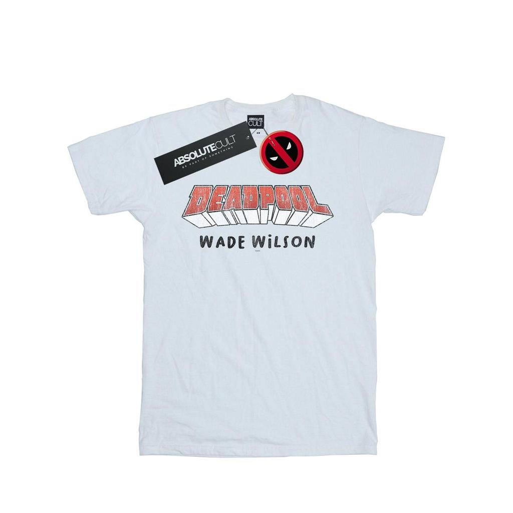 Marvel Mens Deadpool AKA Wade Wilson T-Shirt