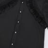 Gothic Lace Trim Blouse Halloween Cosplay Shirt Elegant Victorian Style Polyester Costume Top For Theme Parties