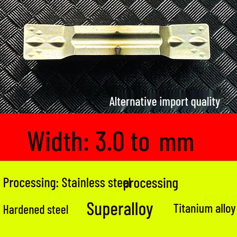 CNC Nut- und Abstechklingen: Edelstahl mggn/mgmn300/400 Einsätze