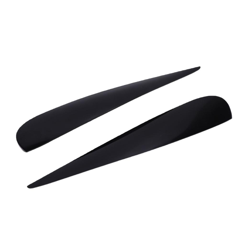 Headlamp Eyebrows Replacement for Vauxhall Corsa D 2006 2014 Front Headlight Eyelid Cover Trim