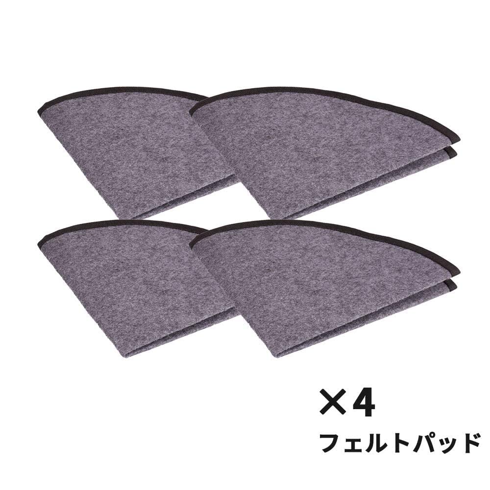 COVERGROUP Tire Storage Cover Felt Pads Outdoor Tire Tote Felt Pads Wheel Protection Dust