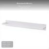 2tier Attachable Shoe Rack, Carbon Steel, WallMounted Organizer for Entryway