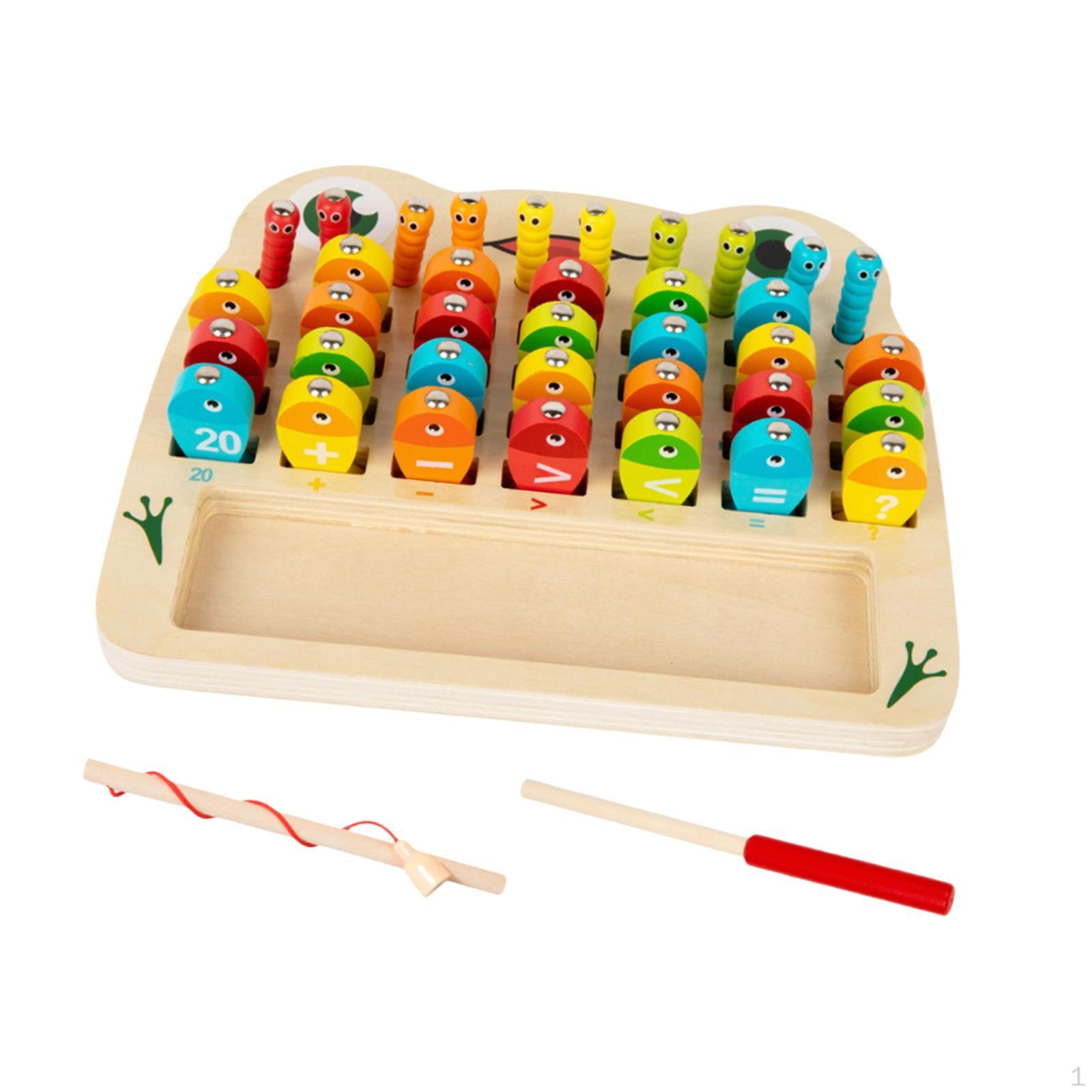 

Деревянная игрушка-рыболовная головоломка для детей дошкольного возраста, мальчиков и девочек, алфавит Number