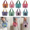 Cartoon Mini Canvas Bag Korean Style Small Bags Women's Handbag Hand Snack Bag Lunch Bag
