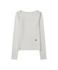 Ledeoli Scoop Neck Ribbed Long Sleeve [3 Colors]