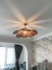 Nordic Petal Fabric Pendant Light Bohemian Style Simple Lamps for Dining Room Living Room Bedroom Homestay Tea Room Chandeliers