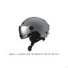 Ski Helmet with Goggles And Ear Protection for Snowboarding