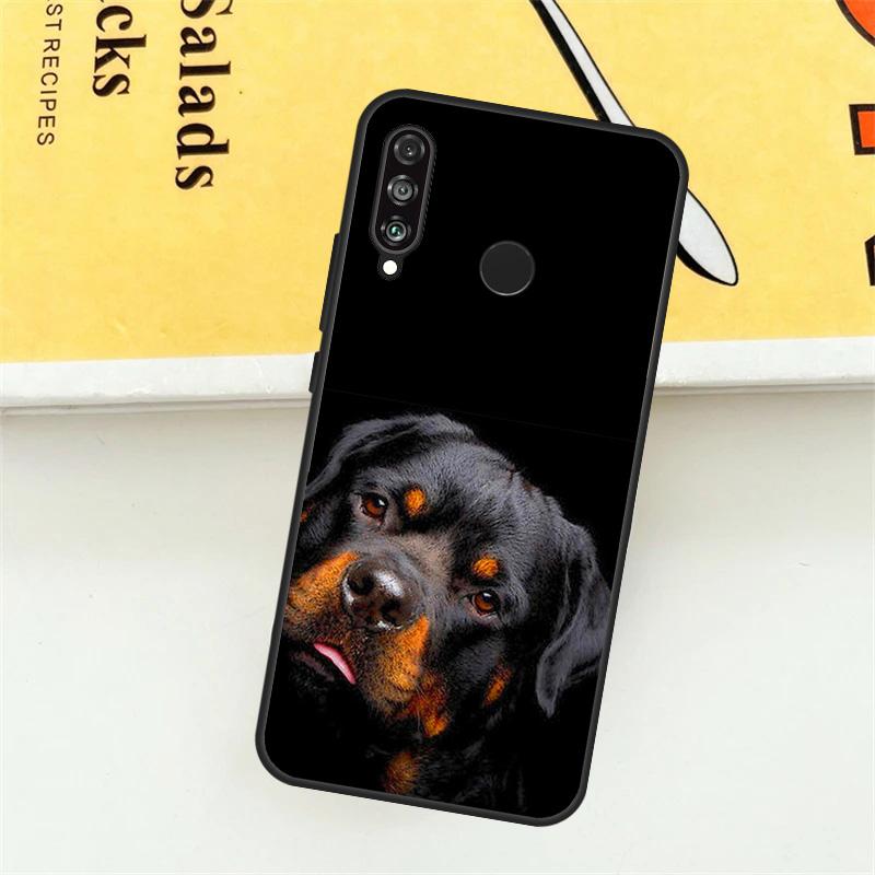 Rottweiler Dog For Huawei Nova Y61 Y73 Y70 Y72 Y60 Y90 Y91 7i 8i 11i 12i 12s 9 10 SE P20 P30 P40 Lite Case